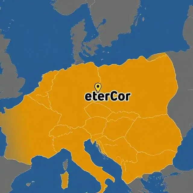 Map showing the location of the CaterCo tasting room and office